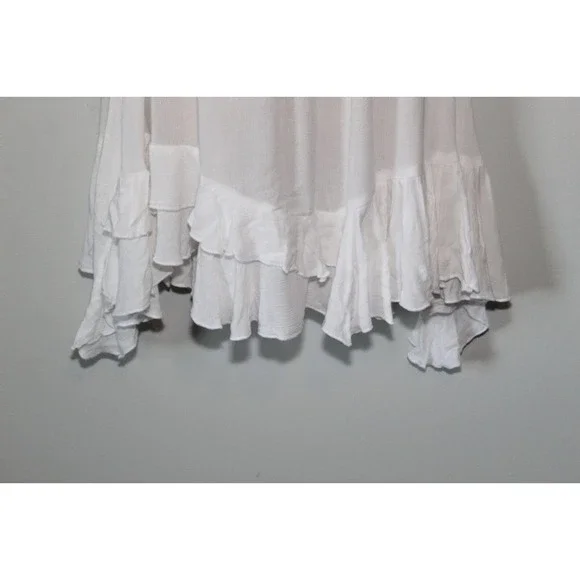 FP One Free People Adella Lace Sheer Slip Dress White Women's Size XS H14119 - Picture 8 of 13